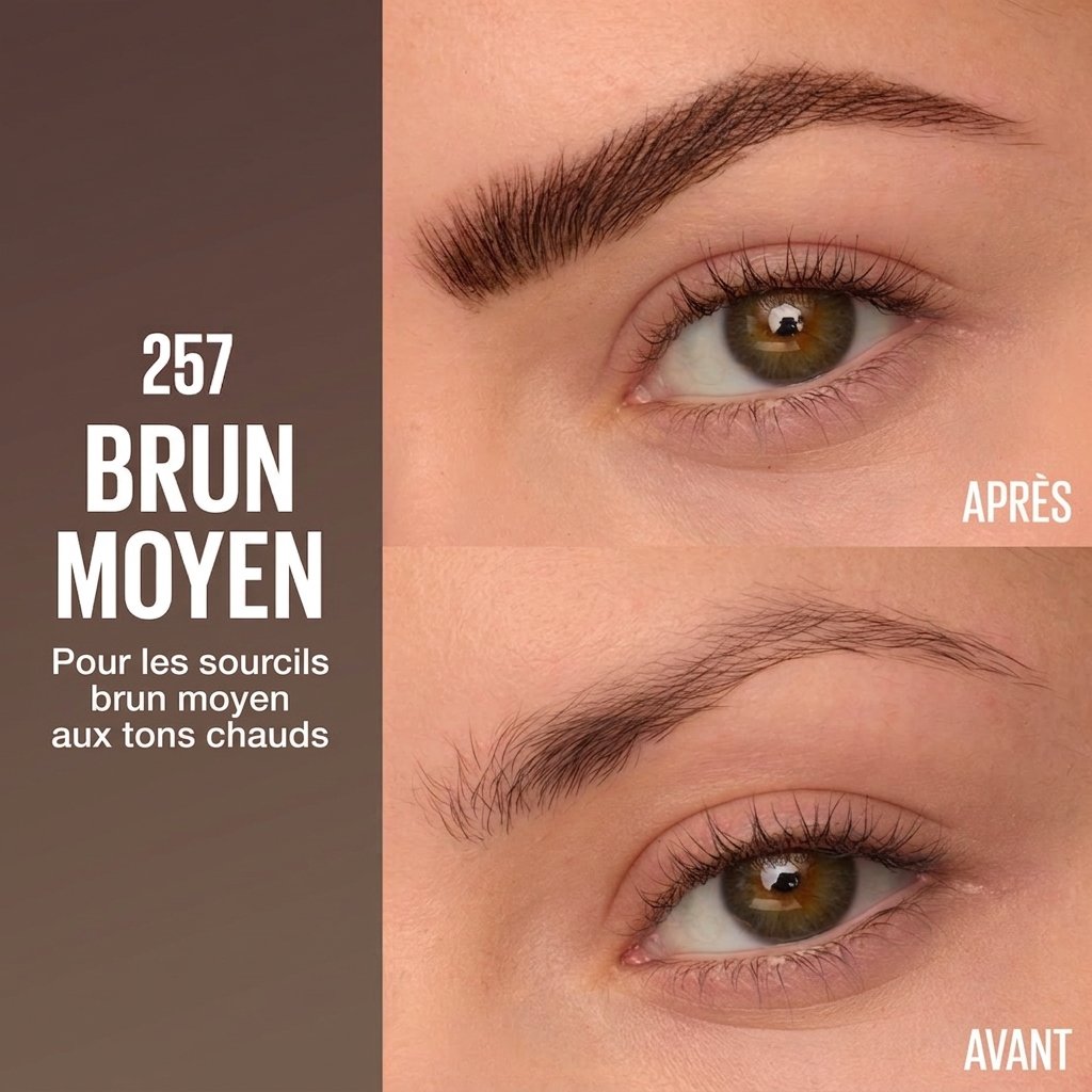 Maybelline Brow inserts pdp 257 mediumbrown  041554103502 shadecard