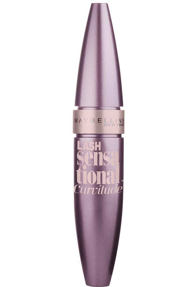 Maybelline Mascara Lash Sensational Curvitude Washable Blackest Black 041554496185 C