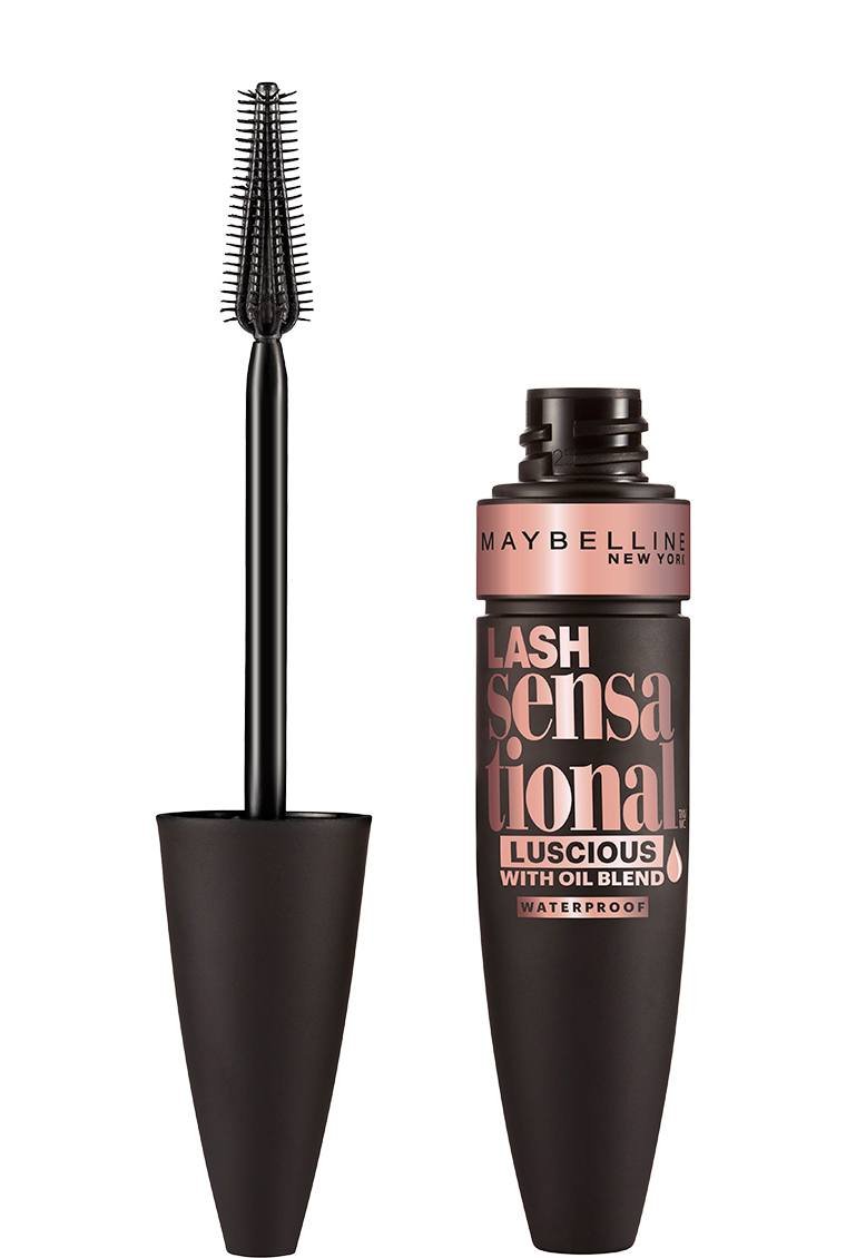 Maybelline Mascara Lash Sensational Luscious Waterproof Brownish Black 041554460285 O