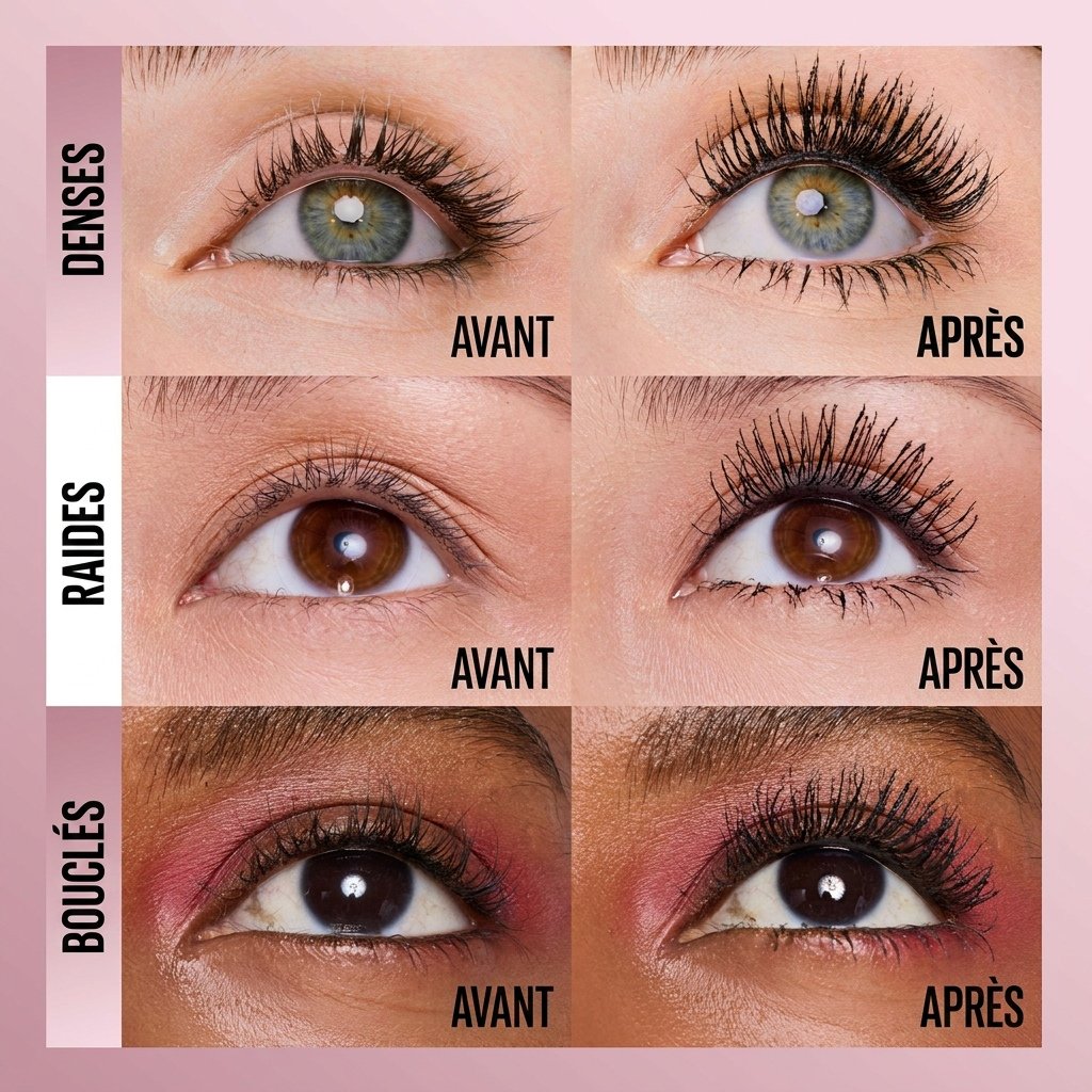 Maybelline Lash Sensational Sky Tubes PDP Before After Lash Types