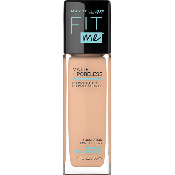 face make up foundation fit me matte poreless foundation Buff Beige
