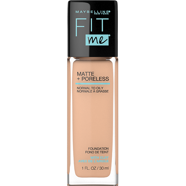 Fit Me matte poreless foundation Maybelline Master