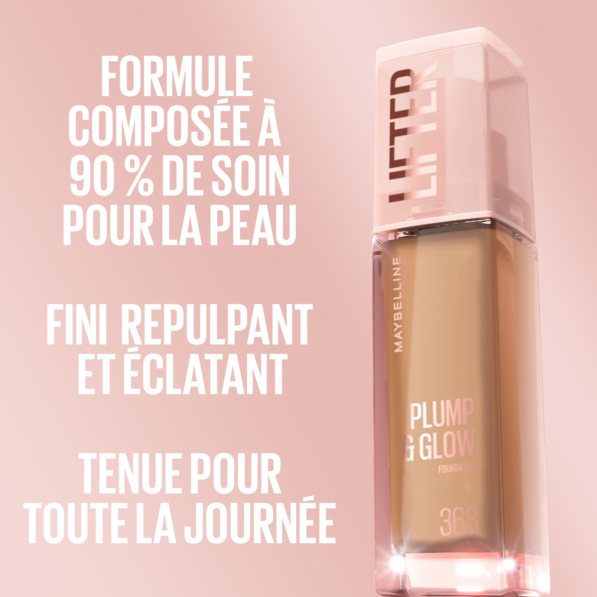 MNY Face Lifter Foundation Benefits FR