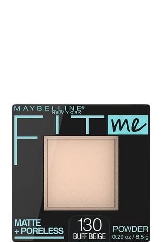 maybelline fitme matte poreless powder 130 buff beige 041554433807 primary 760x1130