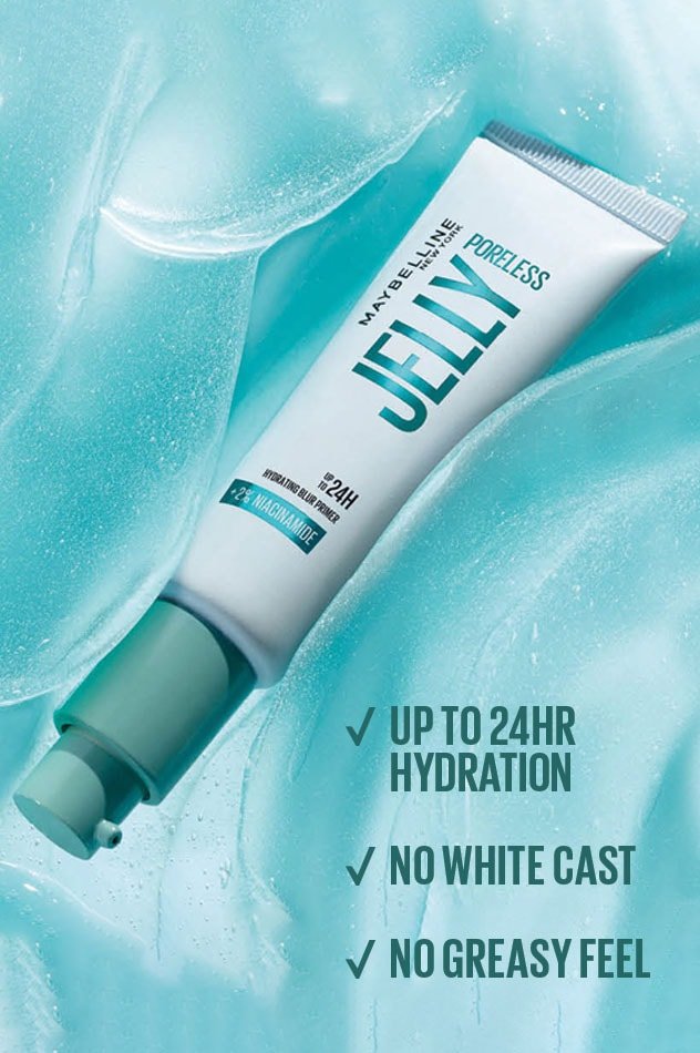 Poreless Jelly 24-Hour Blurring Poreless Primer - Maybelline