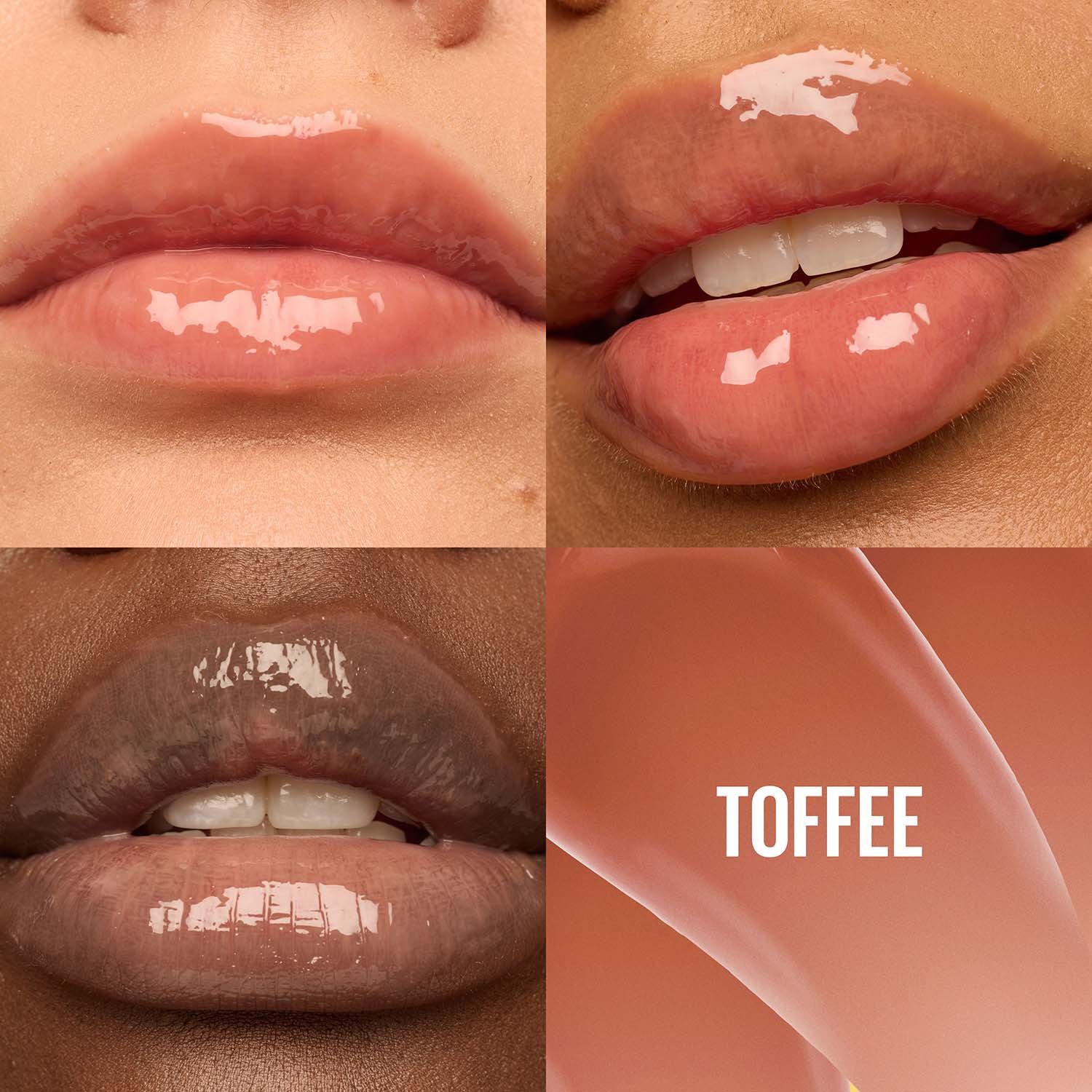 Maybelline Lifter Gloss Honey ATF Shadecard toffee